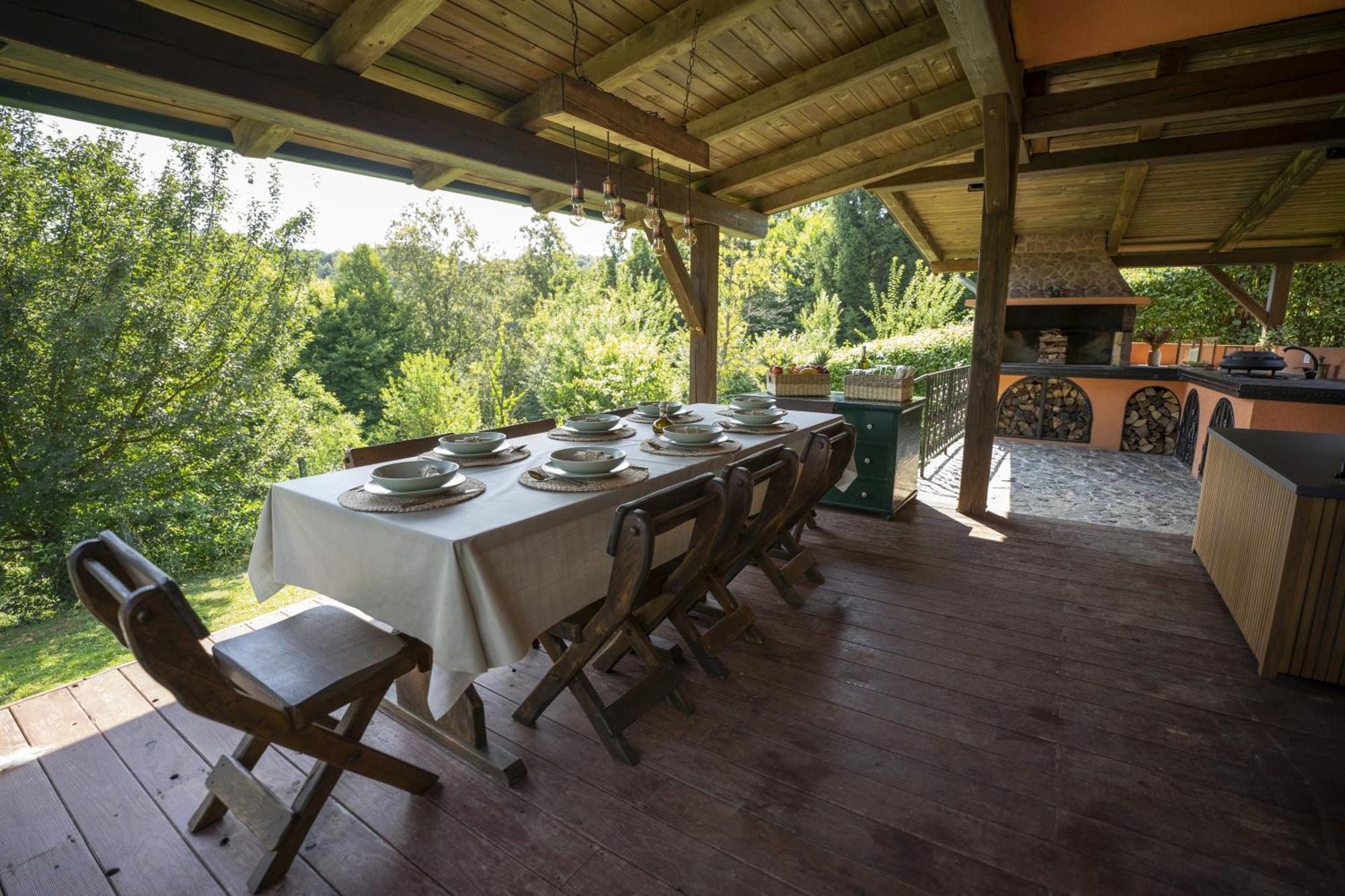 Vila Kuca Za Odmor Casa Huerta Frketic Selo Exteriér fotografie